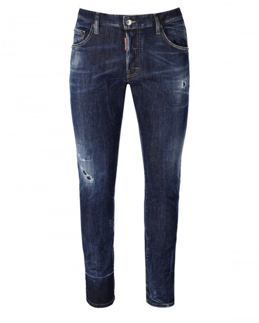 Dsquared2 Canadian Quality Distressed Jeans in Blue