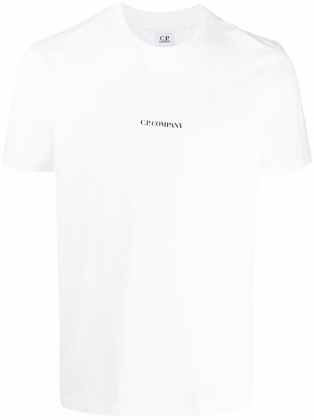 C.P. Company Compact Logo-print Cotton T-shirt in White