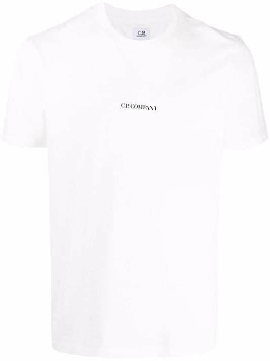 C.P. Company Compact Logo-print Cotton T-shirt in White