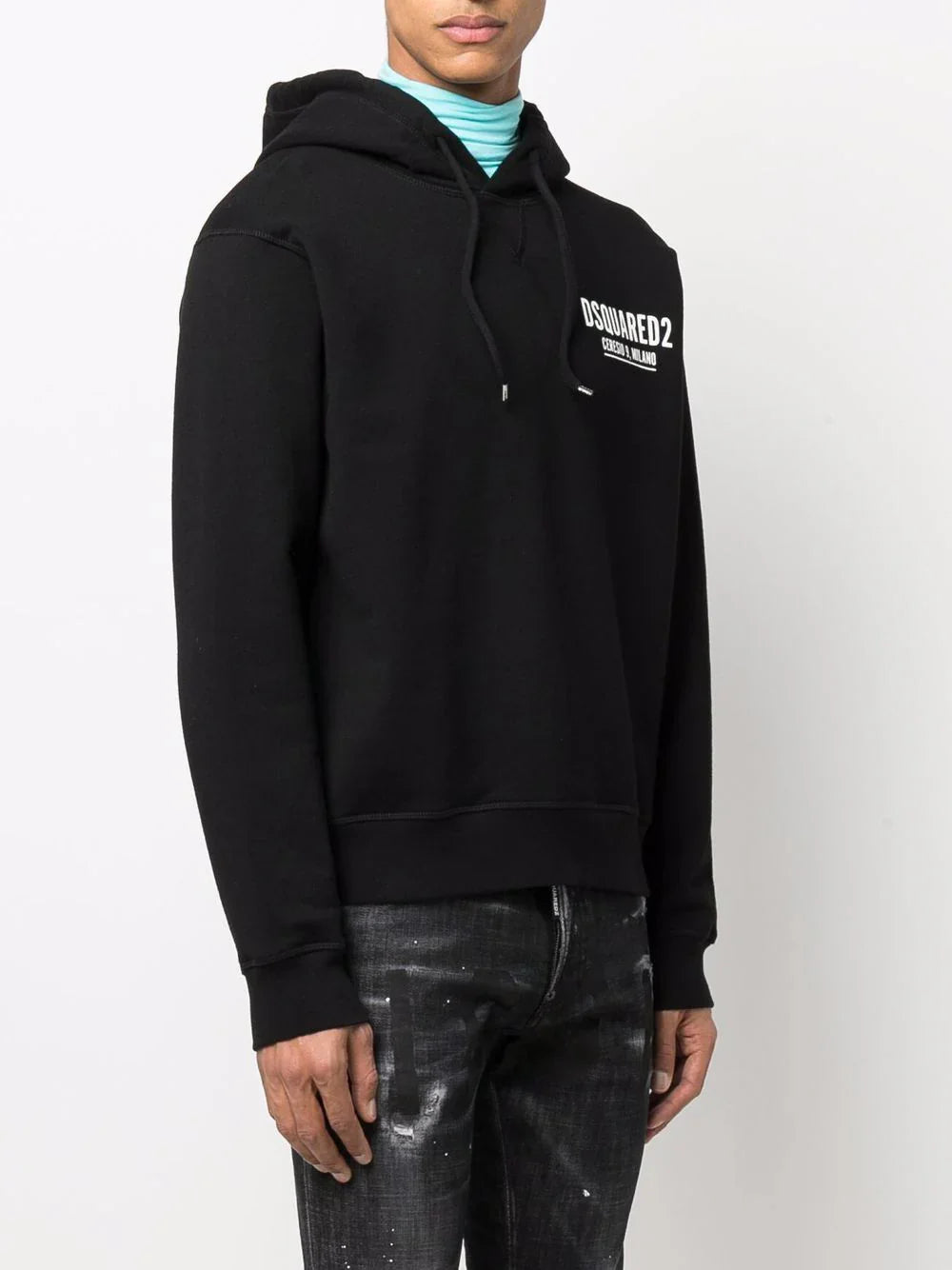 Dsquared2 Mini Logo Ceresio 9 Hoodie in Black