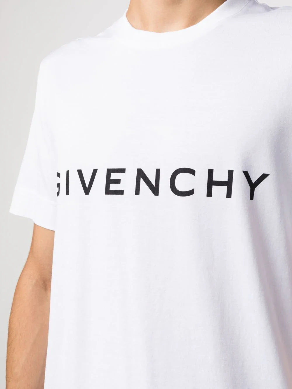 Givenchy Archetype Logo Print T-Shirt in White