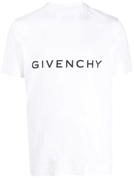 Givenchy Archetype Logo Print T-Shirt in White