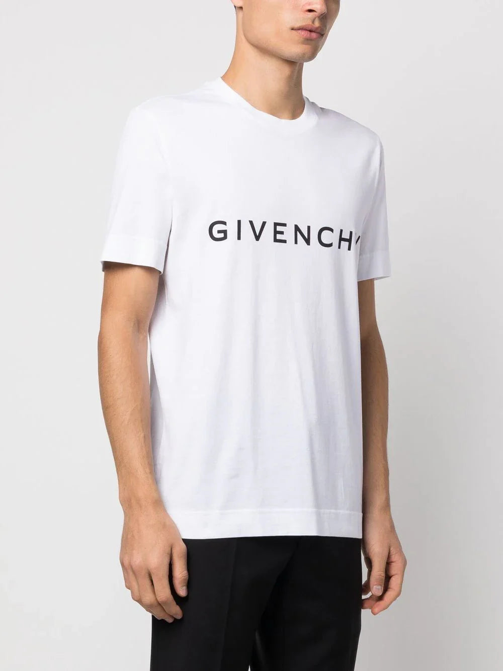 Givenchy Archetype Logo Print T-Shirt in White