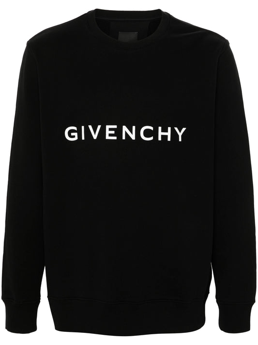 Givenchy Archetype Logo Sweatshirt in Black