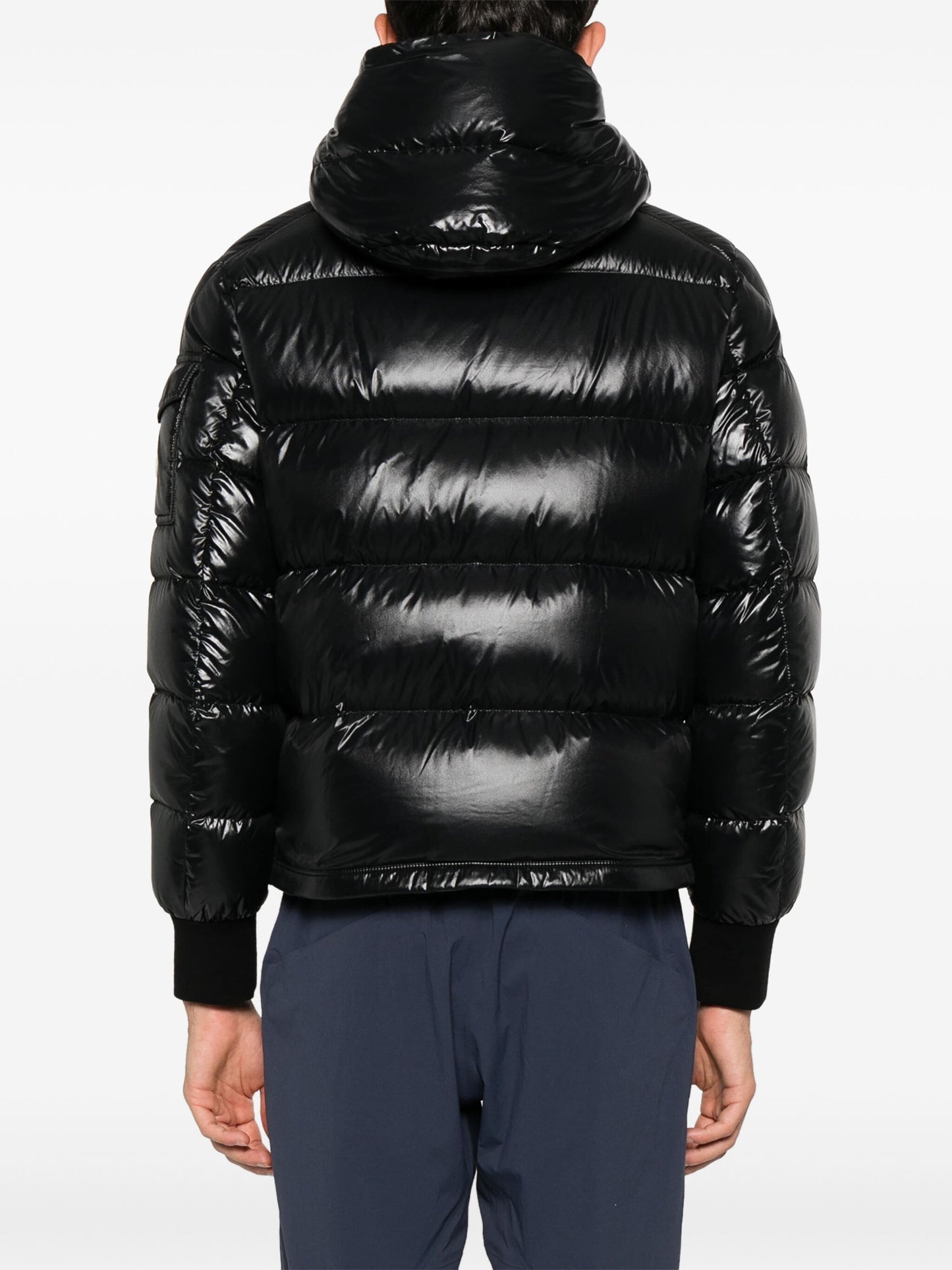 Moncler Maljasset Padded Jacket Black