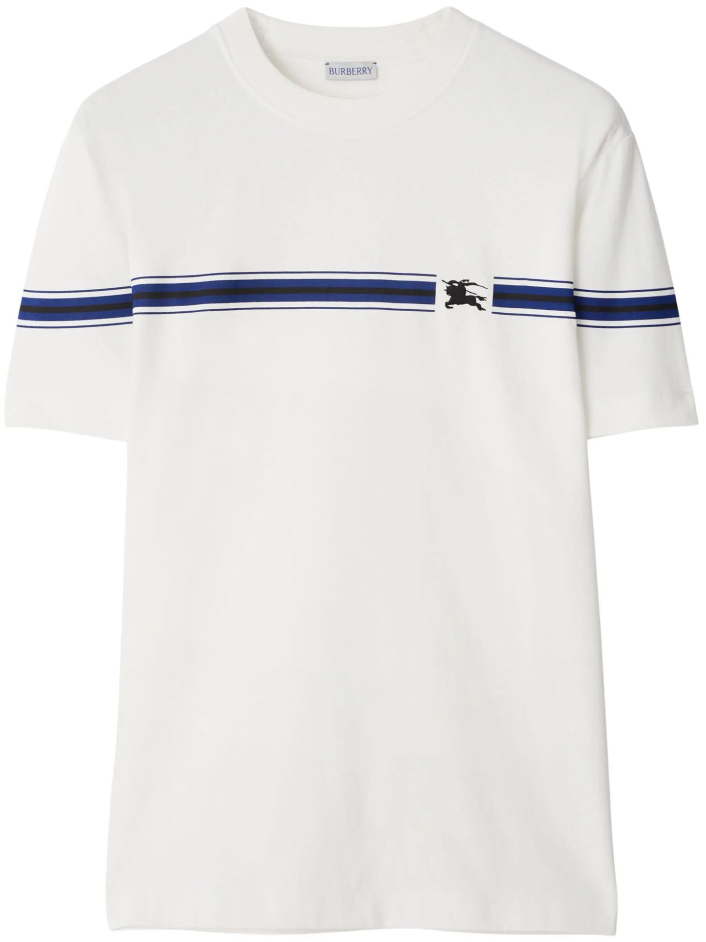 Burberry Equestrian Knight Logo T-Shirt in White