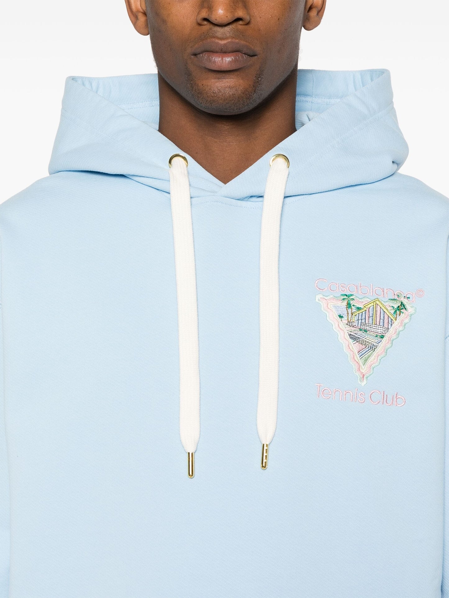 Casablanca Maison De Reve Hoodie in Pale Blue