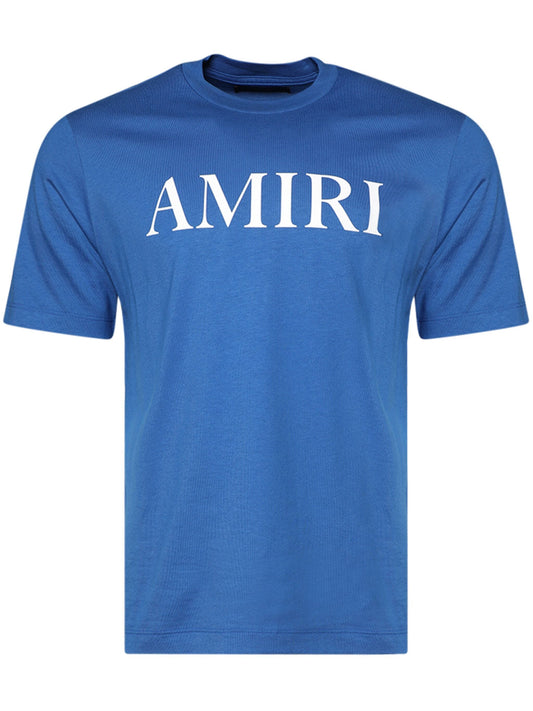 Amiri Core Logo Printed T-Shirt in Blue