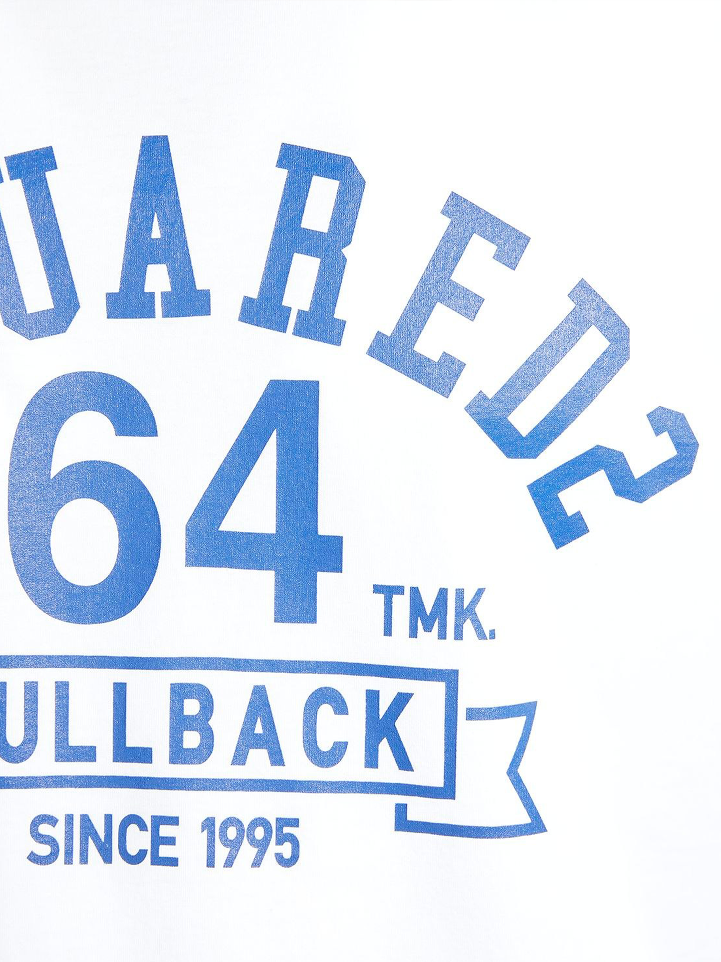 Dsquared2 FullBack 64 Logo Printed T-Shirt in White