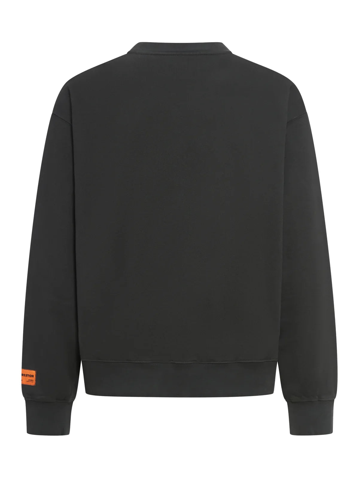 Heron Preston Bird Painted Crewneck Sweatshirt in Black