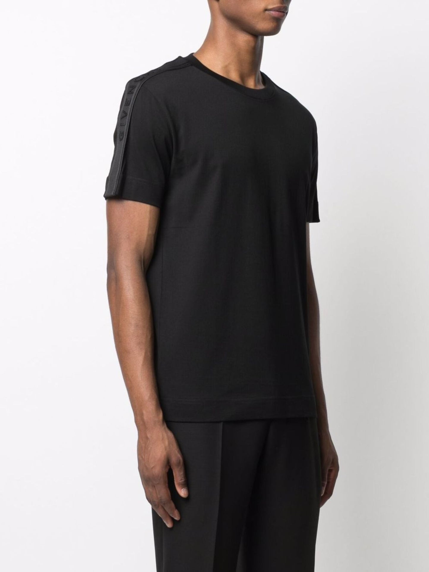 Givenchy Tape Logo T-Shirt in Black