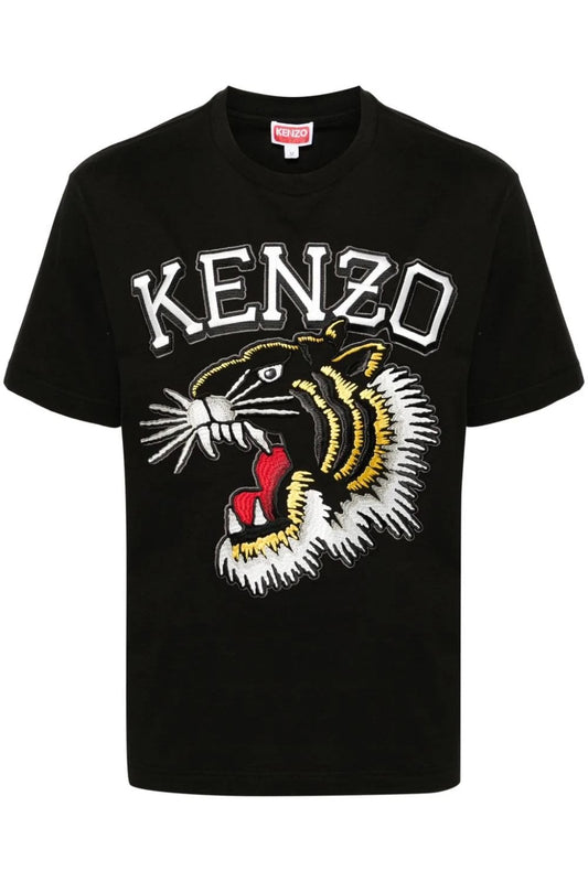 Kenzo Tiger Varsity Classic T-Shirt in Black