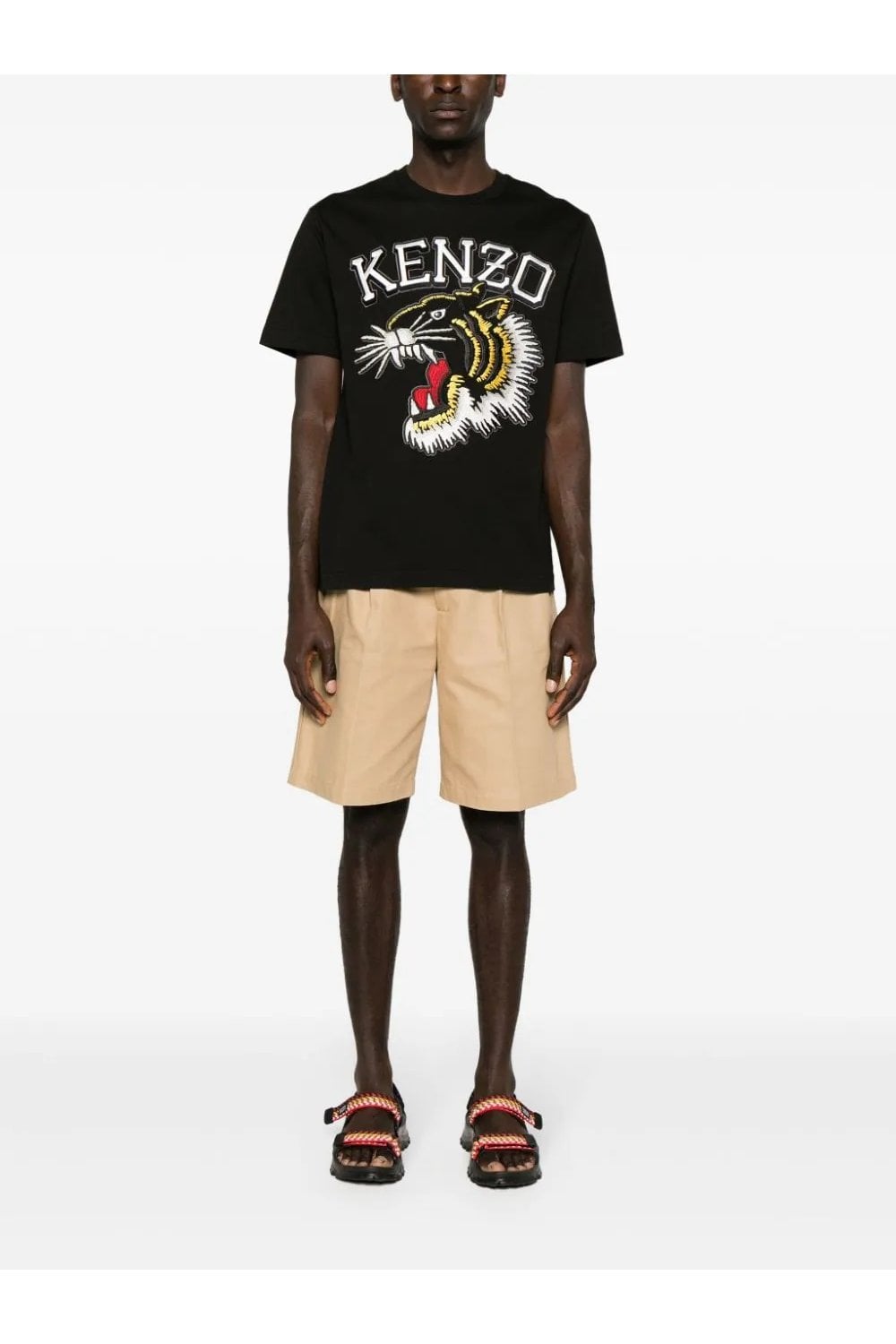 Kenzo Tiger Varsity Classic T-Shirt in Black