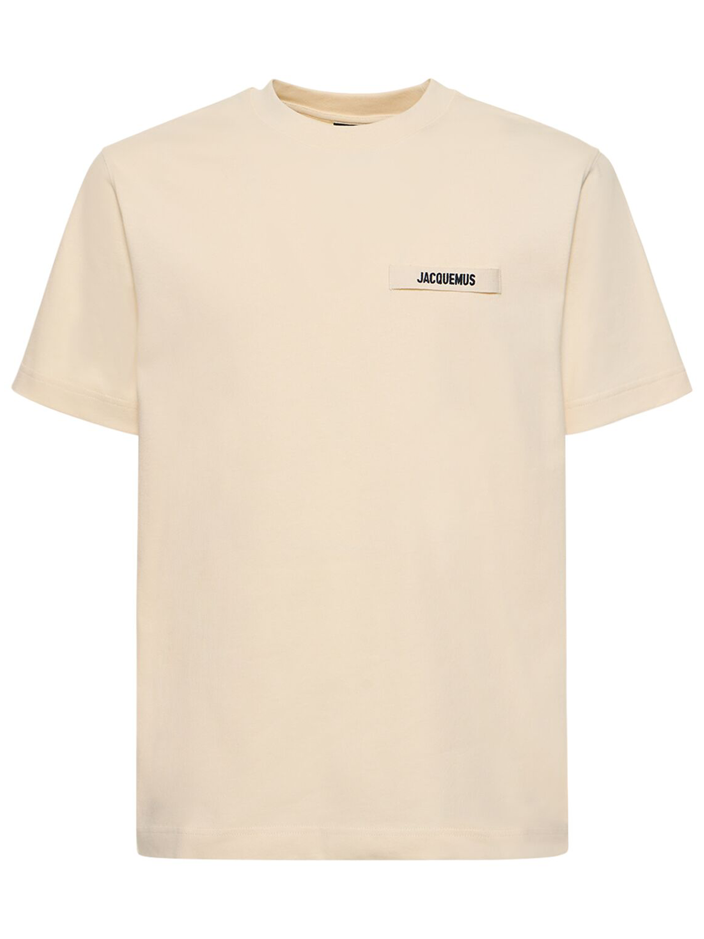 Jacquemus The Gros Grain T-Shirt in Beige